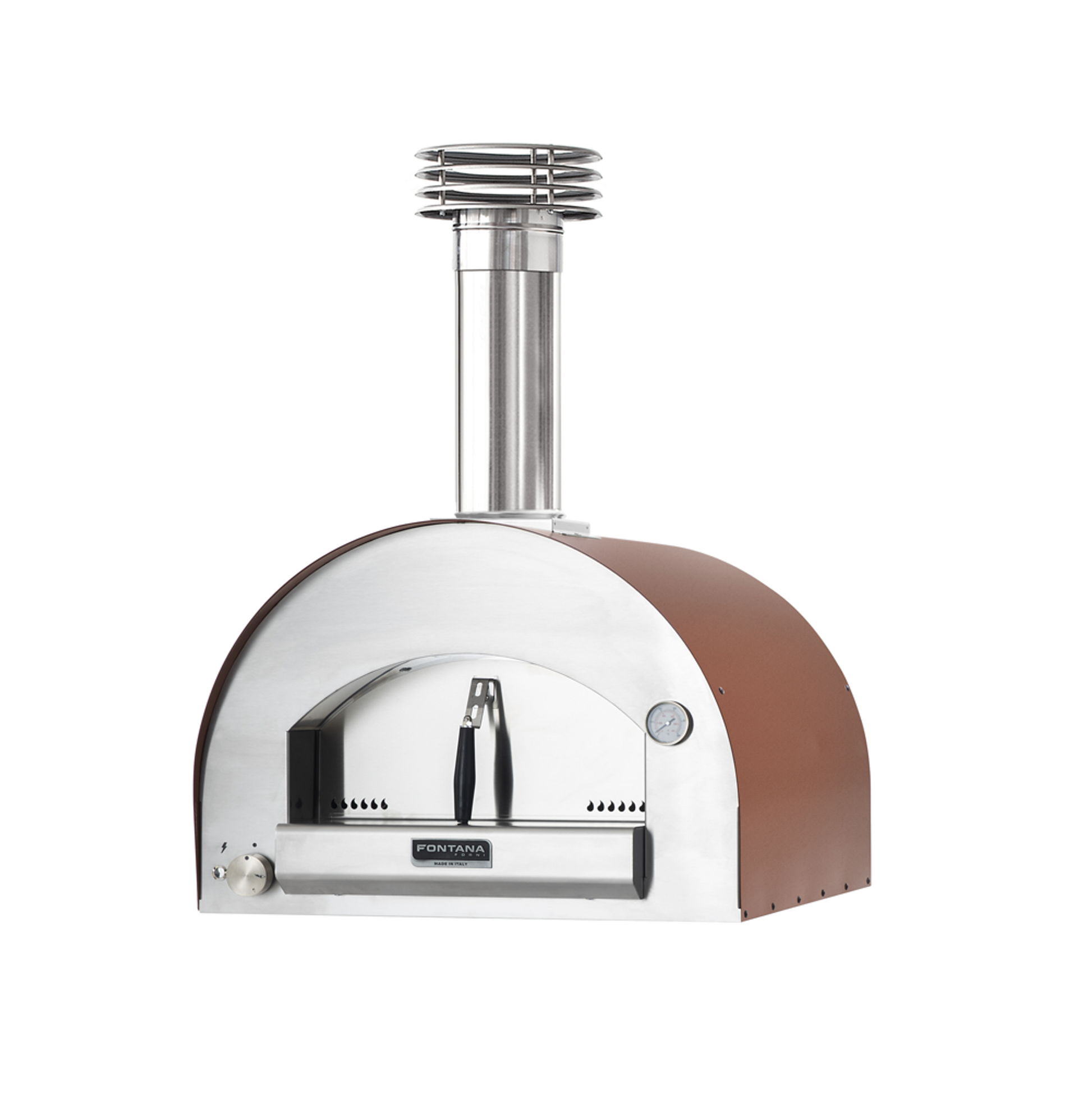 Fontana Forni Margherita Pizza Oven Dual Fuel Countertop Rossi _ ovens for pizza