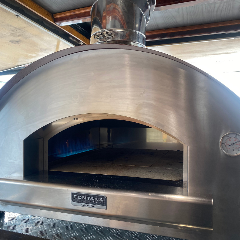 Fontana Forni Marinara Pizza Oven Dual Fuel Countertop