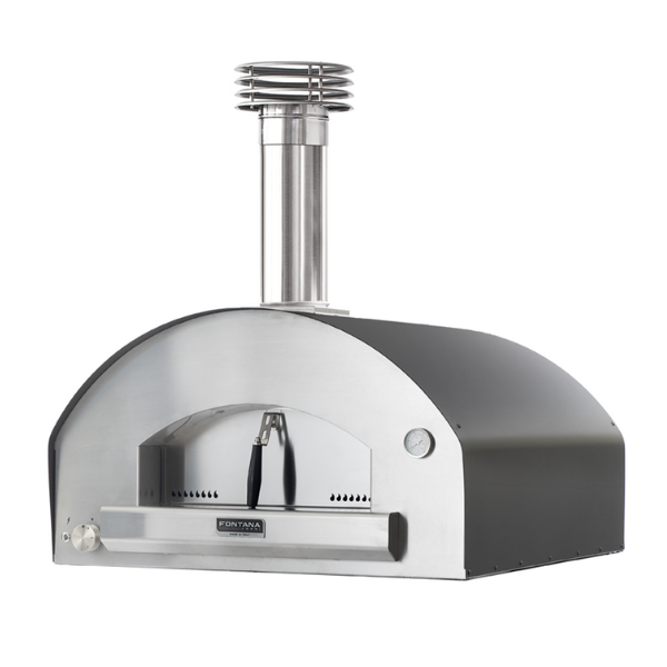 Fontana Forni Marinara Pizza Oven Dual Fuel Countertop Anthracite ovens for pizza