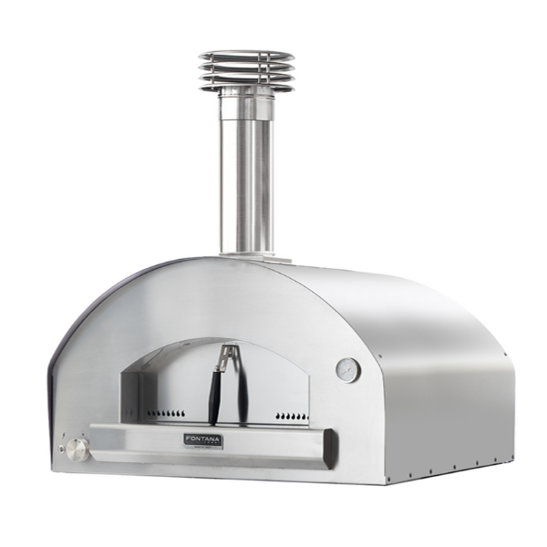 Fontana Forni Marinara Pizza Oven Dual Fuel Countertop Stainless Steel ovens for pizza