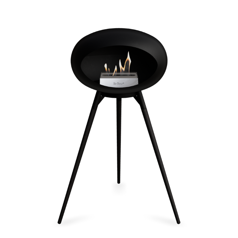 Le Feu Ground High Black Bioethanol Burner