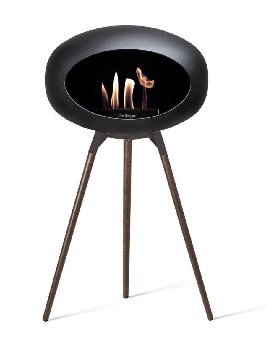Le Feu Ground High Black Bioethanol Burner