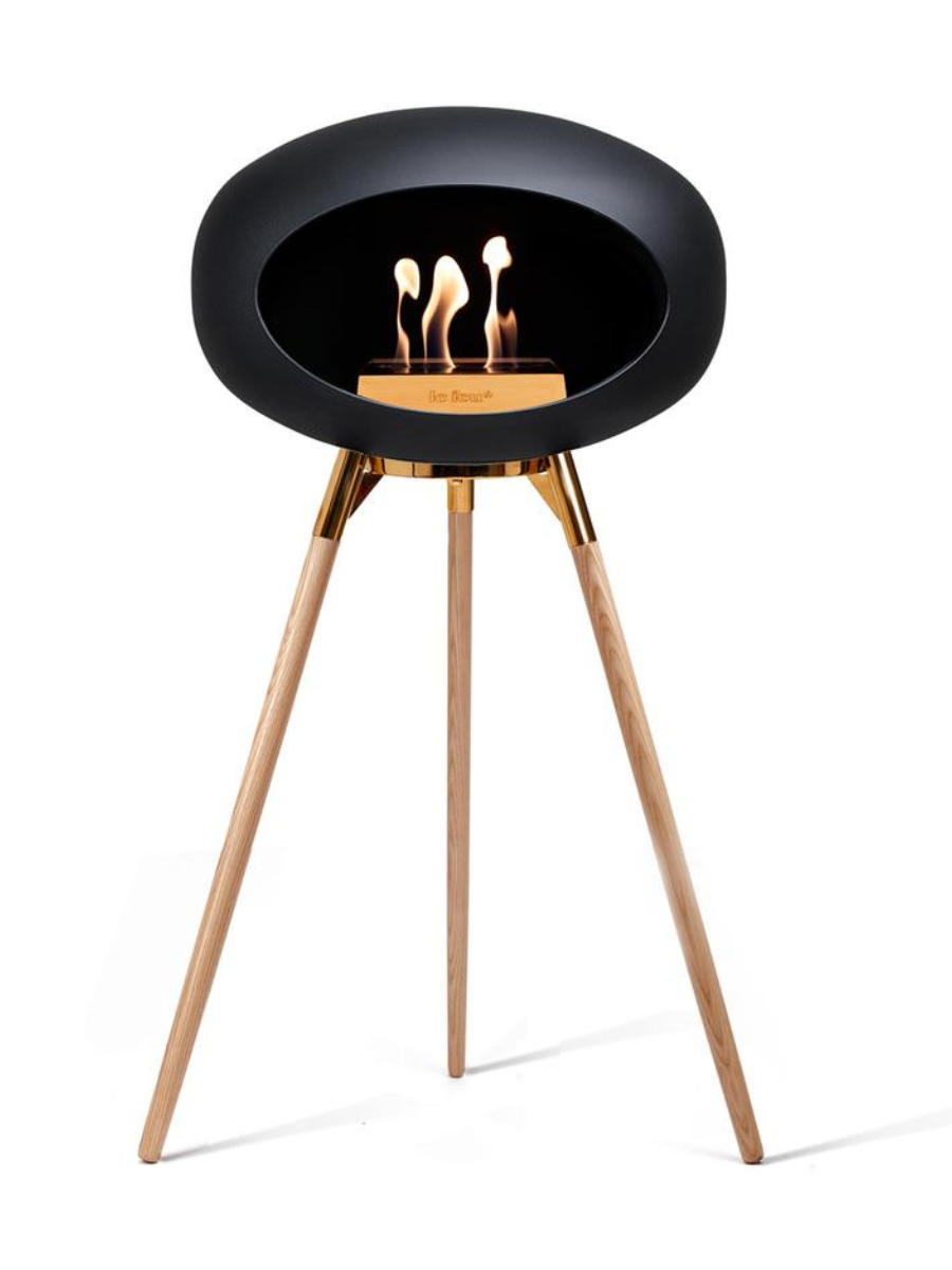 Le Feu Ground High Black Bioethanol Burner