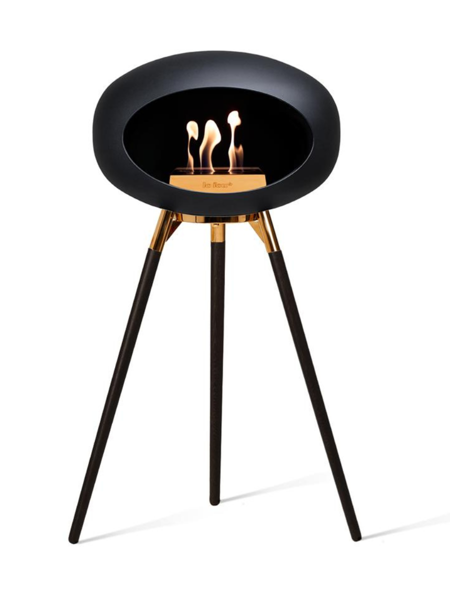 Le Feu Ground High Black Bioethanol Burner