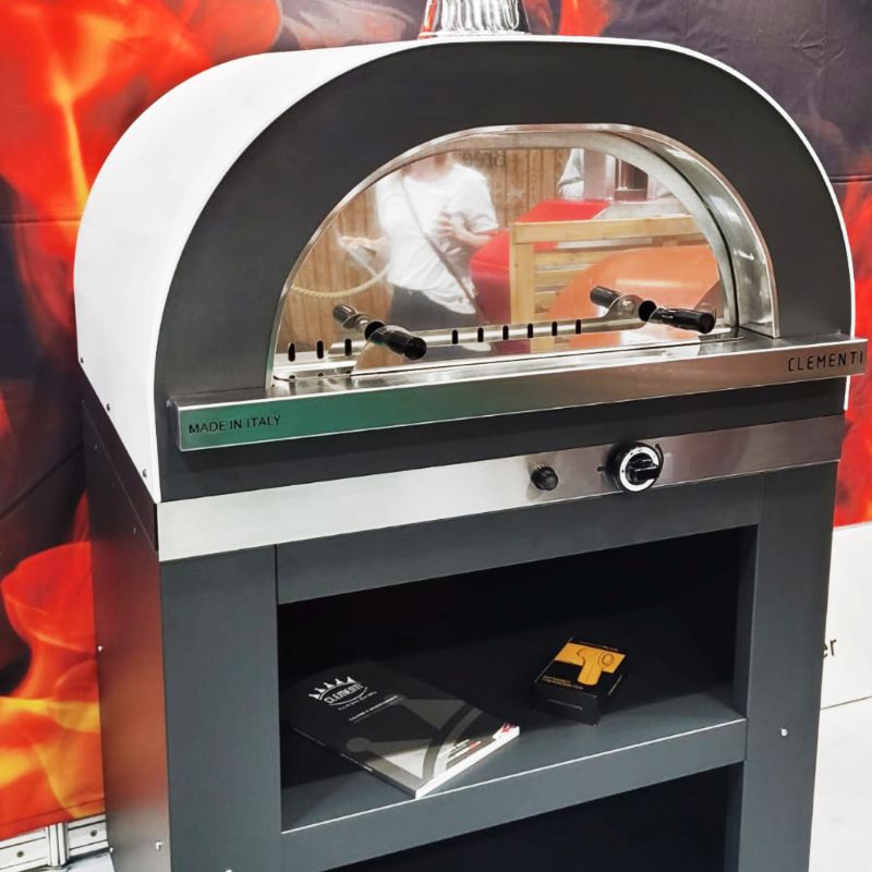 Clementi Gold Dual Fuel (Wood & Gas Fired) Pizza Oven