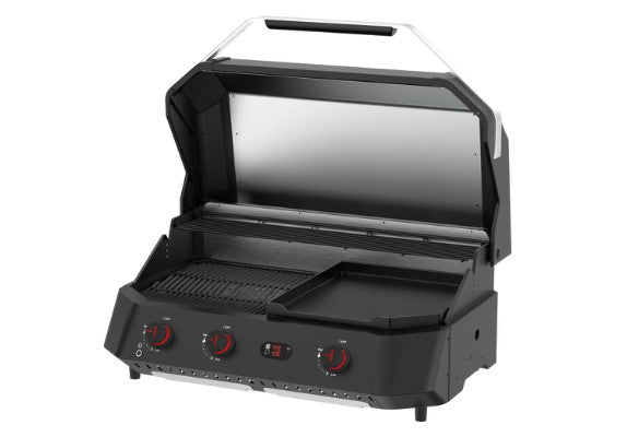 Cozze® G-800 COMB0 Plancha-Grill, 3 Gas burners, 30mbar