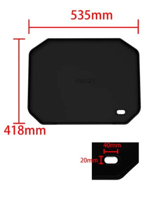 Cozze® G-500 gas grill with 2 zones 5.0 kW