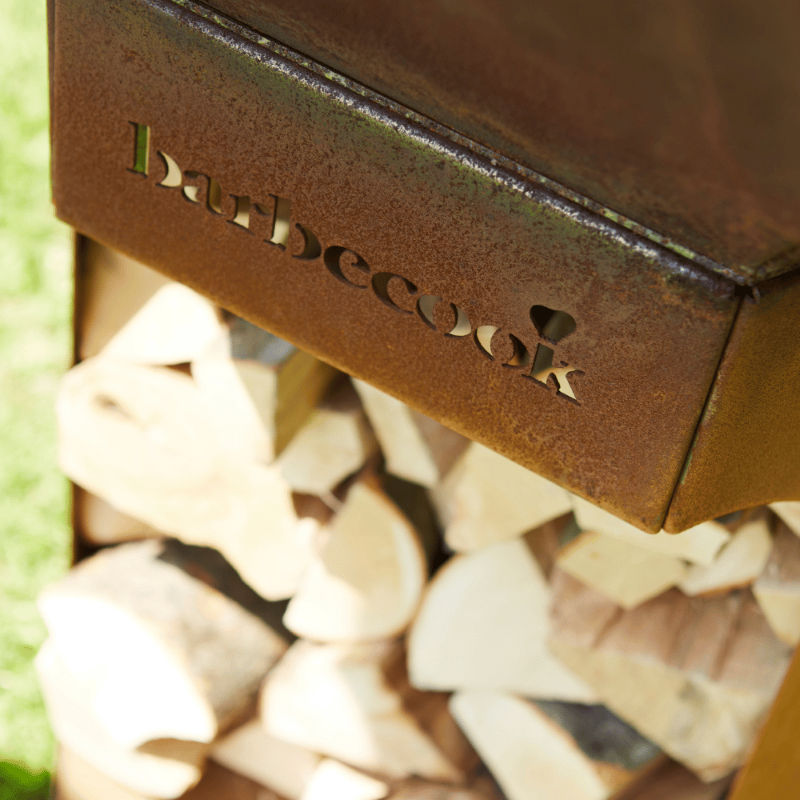 Barbecook Nestor Original Wood Fired BBQ Corten Steel