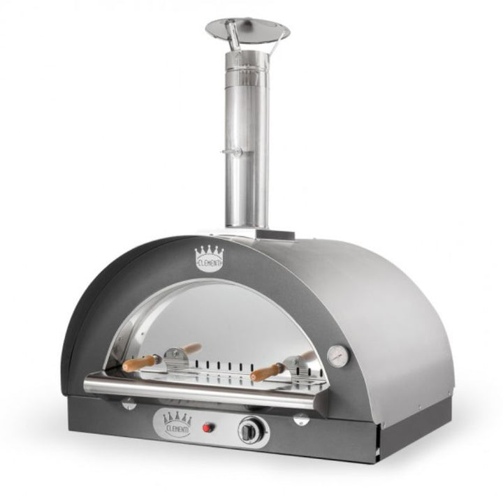 Clementi Family Gas Fired Pizza Oven 100 x 80 Stainless Steel