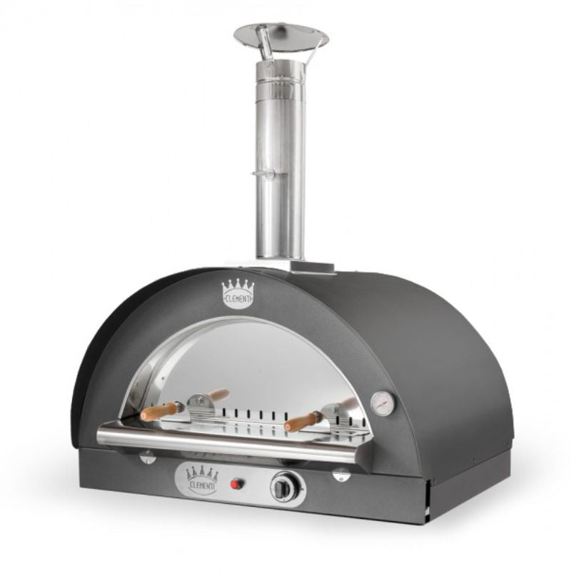Clementi Family Gas Fired Pizza Oven 80 x 60 Anthracite