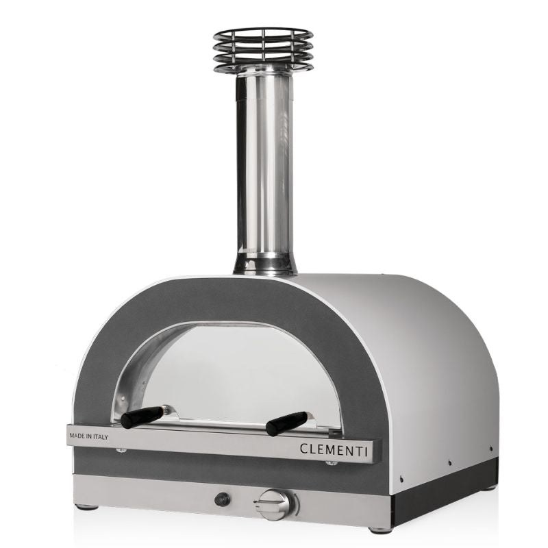 Clementi Gold Pizza Oven Gas Fired 60 x 60 White
