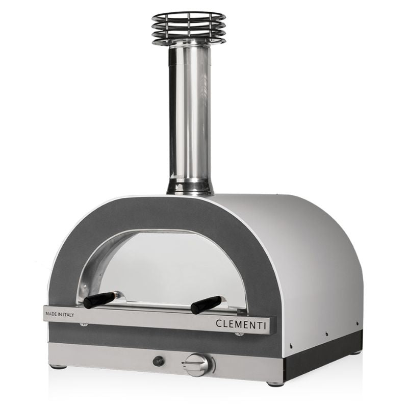 Clementi Gold Pizza Oven Gas Fired 80 x 60 White
