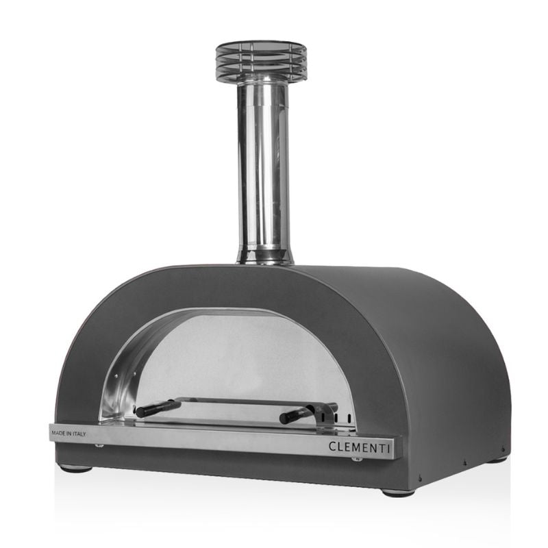 Clementi Gold Wood Fired Pizza Oven 60 x 60 Anthracite