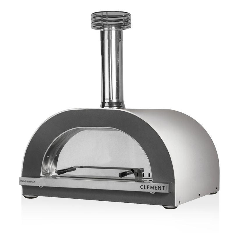 Clementi Gold Wood Fired Pizza Oven 60 x 60 White