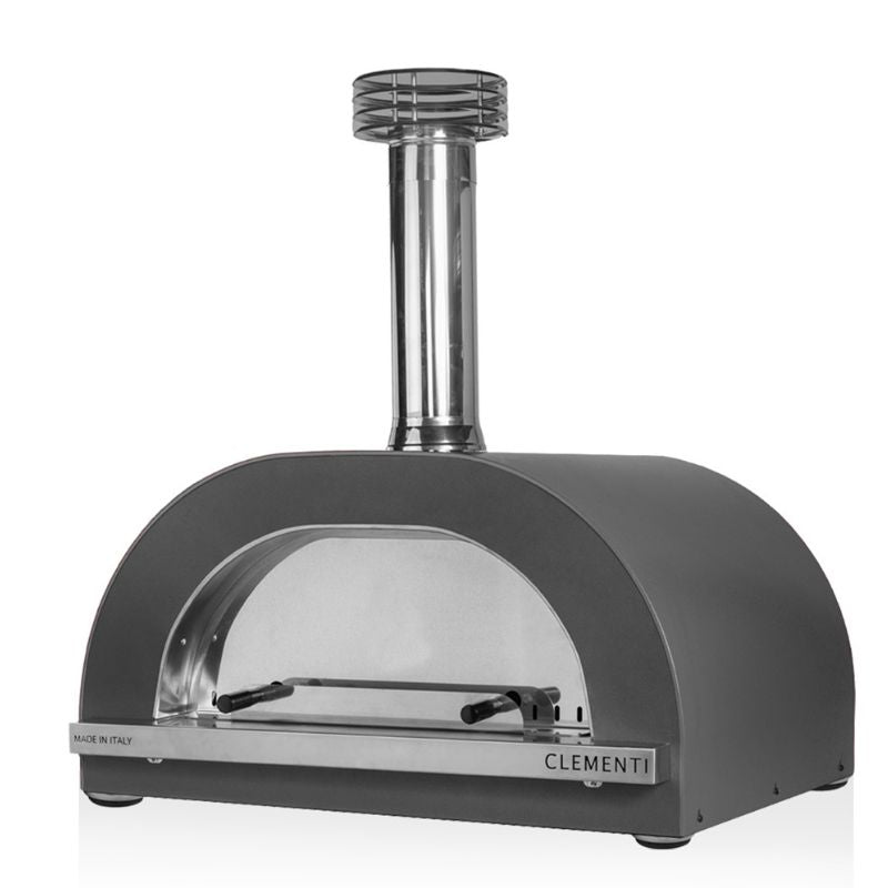 Clementi Gold Wood Fired Pizza Oven 80 x 60 Anthracite