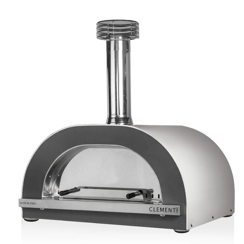 Clementi Gold Wood Fired Pizza Oven 80 x 60 White