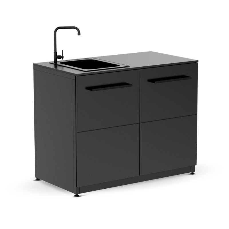 Cozze Elements Outdoor Kitchen 110 Sink Module with Worktop