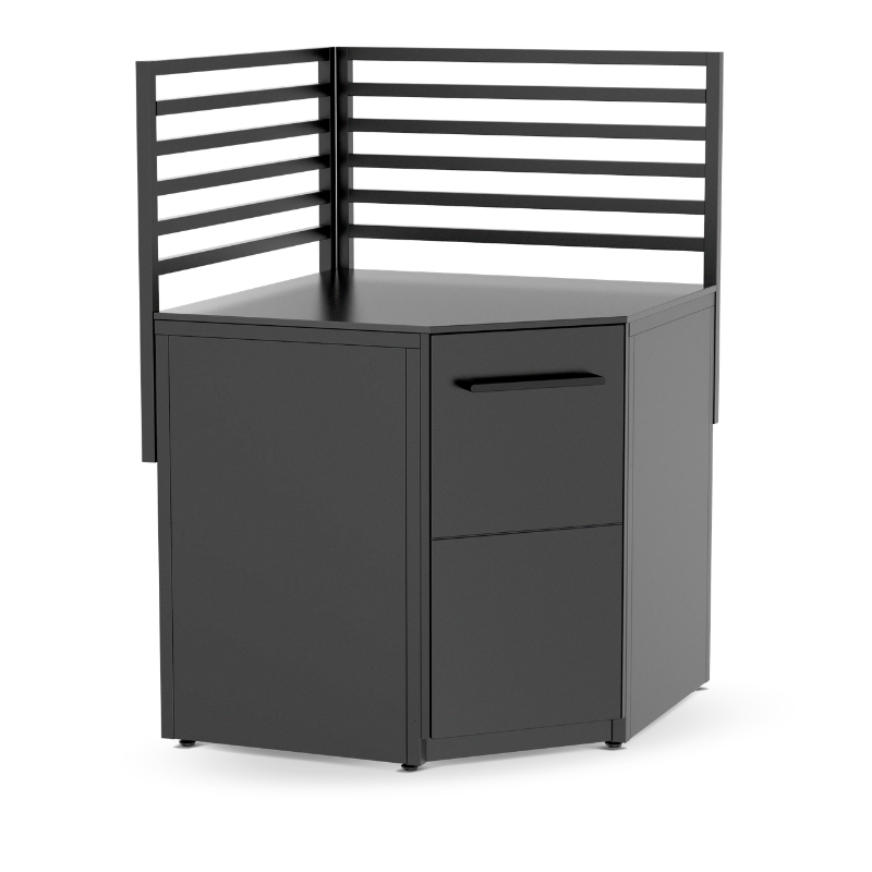 Cozze Elements Outdoor Kitchen Corner Module with Worktop