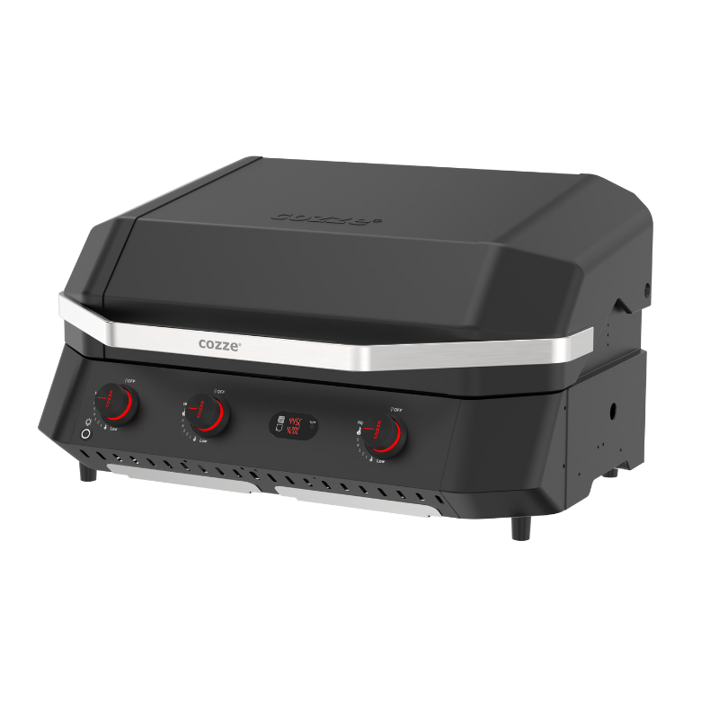 Cozze G800 COMB0 3 Gas Burner Plancha Grill