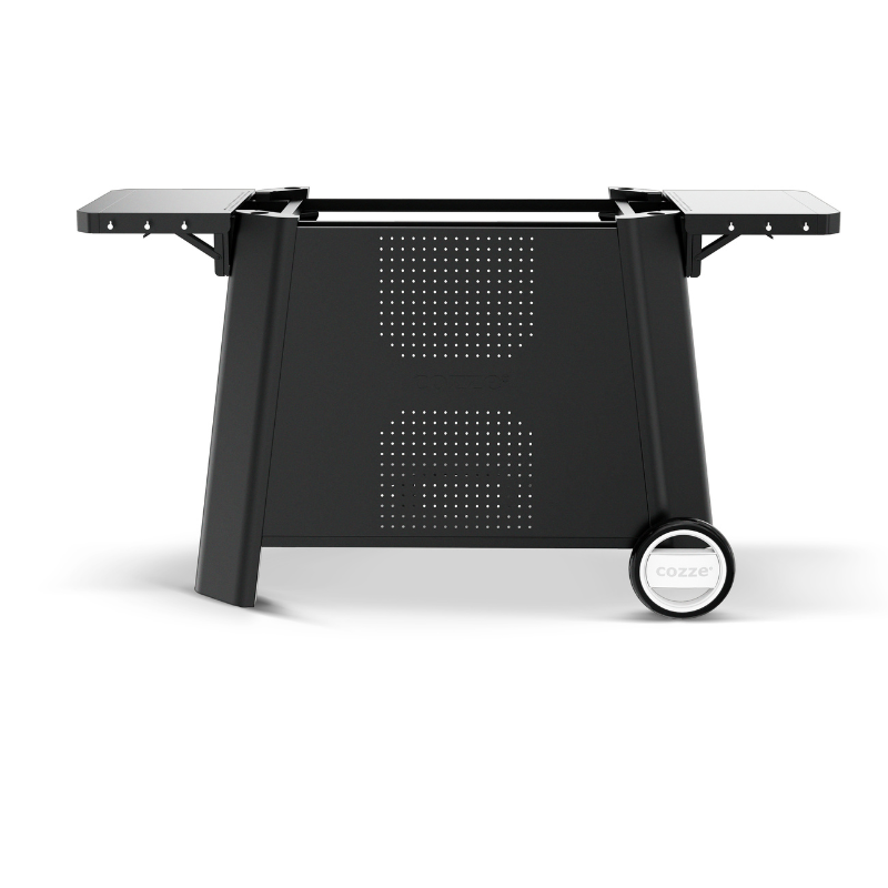 Cozze 3 Burner Plancha 800 Gas BBQ and Cart
