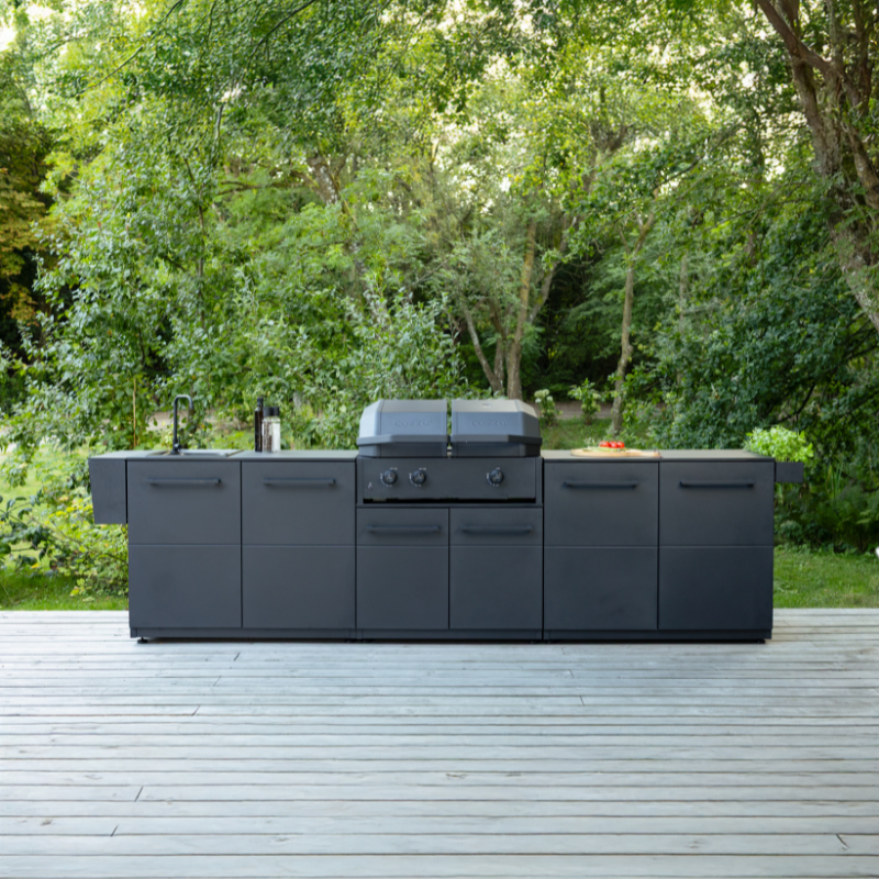 Cozze Elements Outdoor Kitchen 110 Sink Module with Worktop