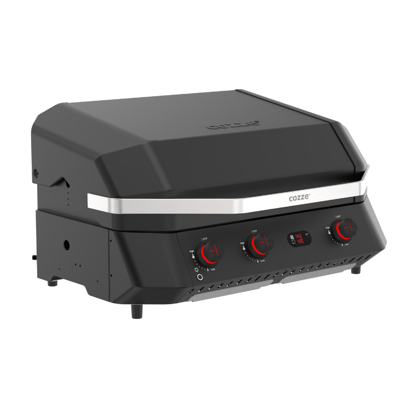 Cozze G800 COMB0 3 Gas Burner Plancha Grill