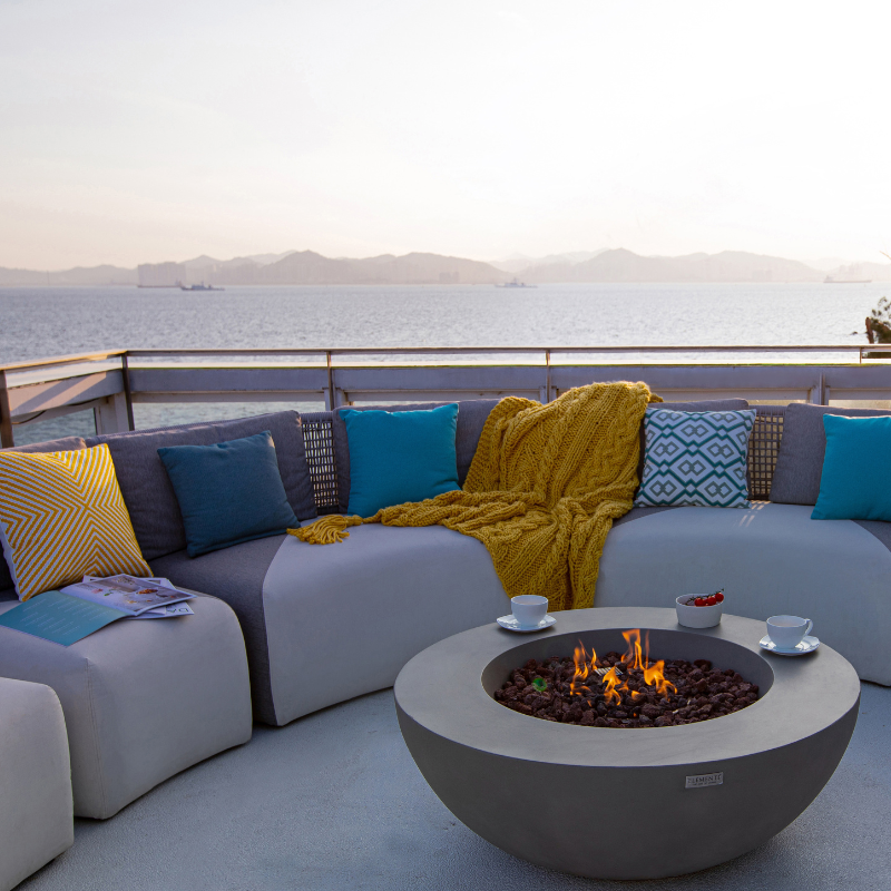 Elementi Lunar Bowl Fire Pit (Model OFG101LG)
