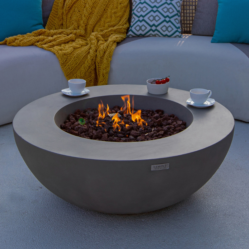 Elementi Lunar Bowl Fire Pit (Model OFG101LG)