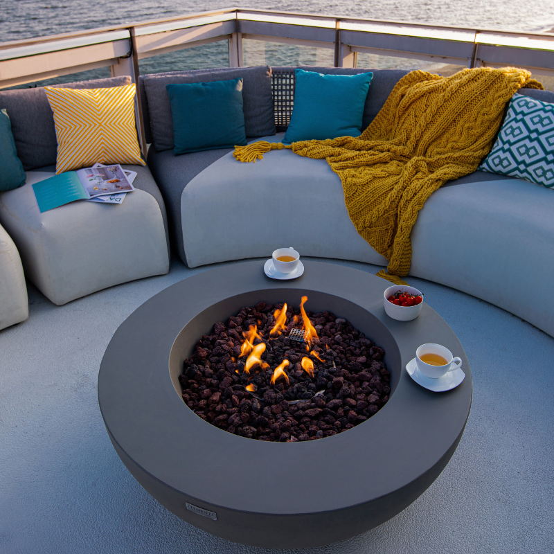 Elementi Lunar Bowl Fire Pit (Model OFG101LG)