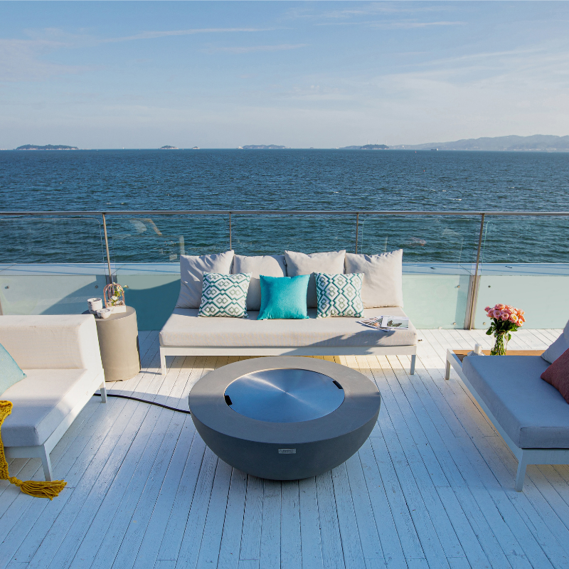 Elementi Lunar Bowl Fire Pit (Model OFG101LG)