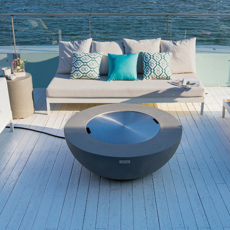 Elementi Lunar Bowl Fire Pit (Model OFG101LG)