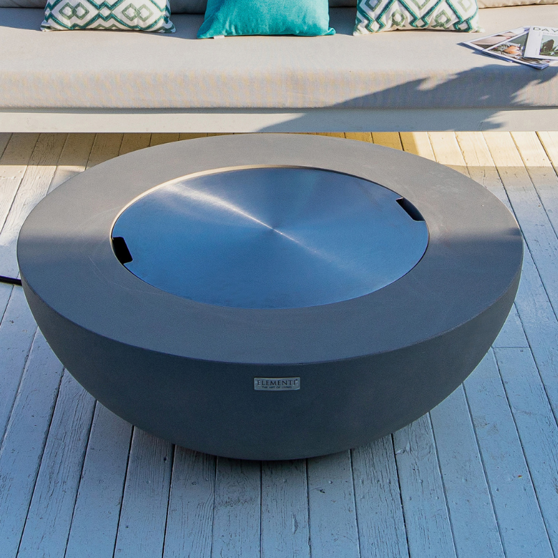 Elementi Lunar Bowl Fire Pit (Model OFG101LG)