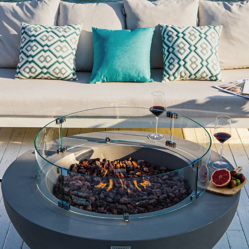 Elementi Lunar Bowl Fire Pit (Model OFG101LG)