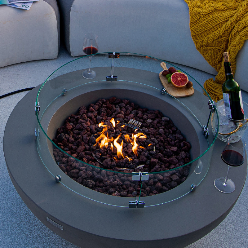 Elementi Lunar Bowl Fire Pit (Model OFG101LG)