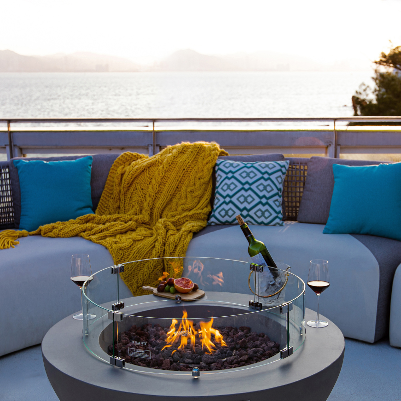 Elementi Lunar Bowl Fire Pit (Model OFG101LG)