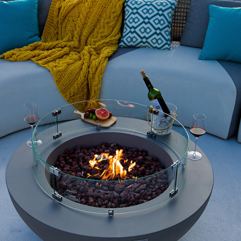 Elementi Lunar Bowl Fire Pit (Model OFG101LG)