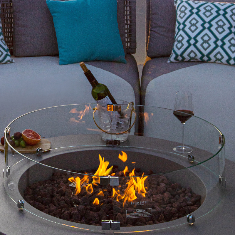 Elementi Lunar Bowl Fire Pit (Model OFG101LG)