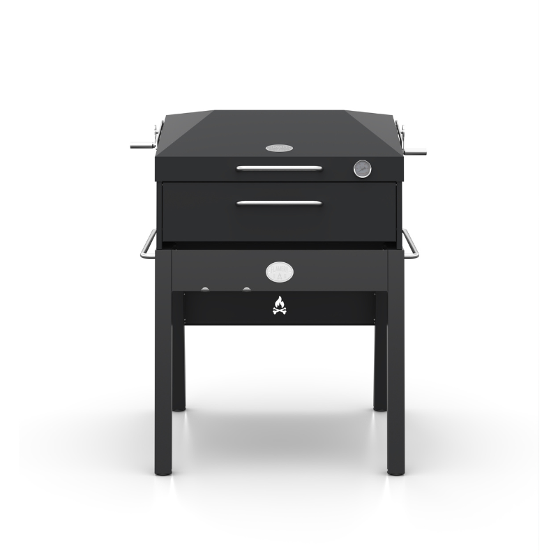 Flamery Small Asado PRO.1.1 With Stand Outdoor Wood Fired Barbecue