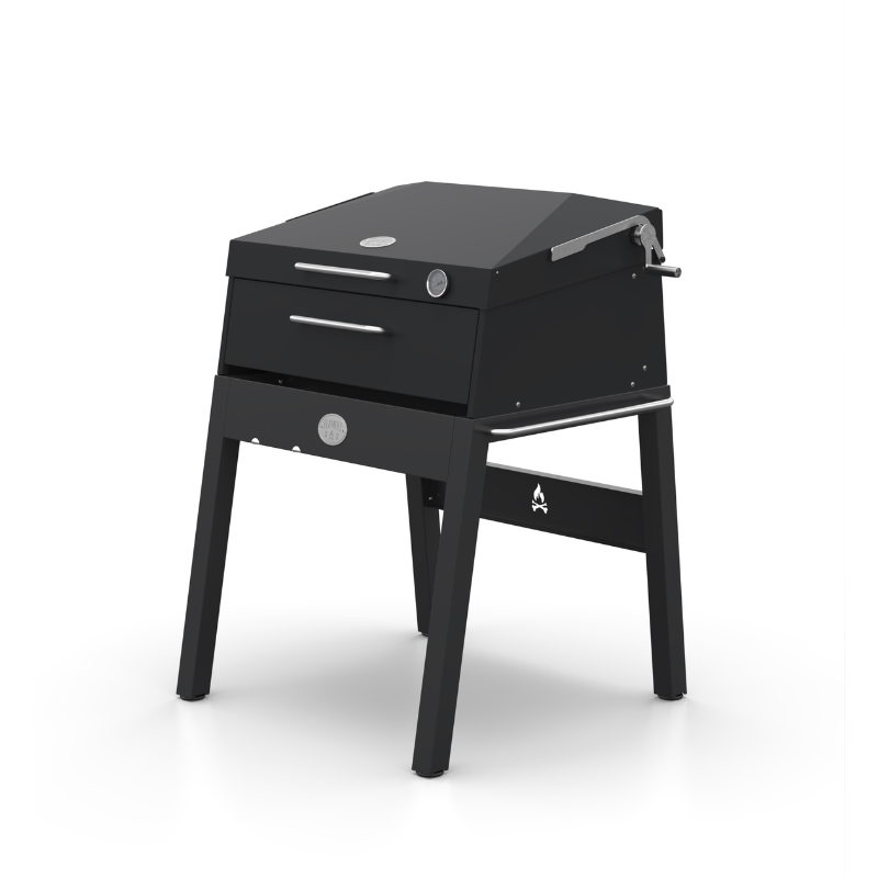 Flamery Small Asado PRO.1.1 With Stand Outdoor Wood Fired Barbecue