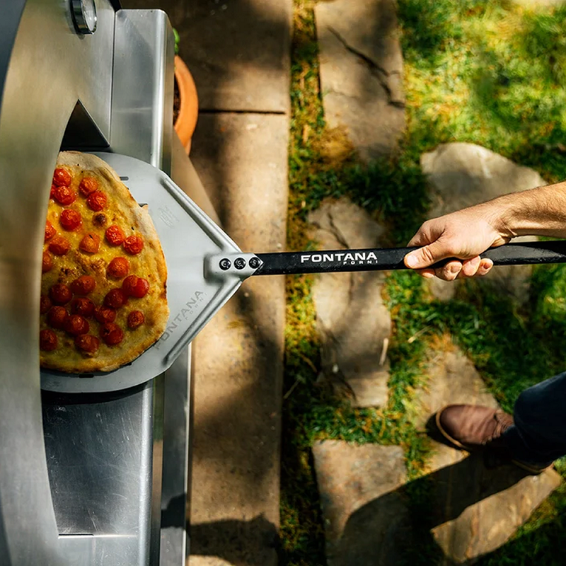 Fontana Mangiafuoco Wood Pizza Oven Including Trolley_oven for pizza