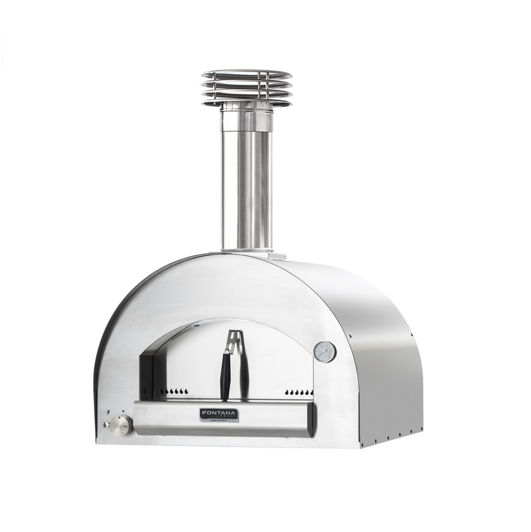 Fontana Forni Margherita Pizza Oven Dual Fuel Countertop _ ovens for pizza