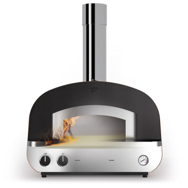 Fontana Forni Piero Dual Fuel Gas & Wood Fired Pizza Oven Countertop