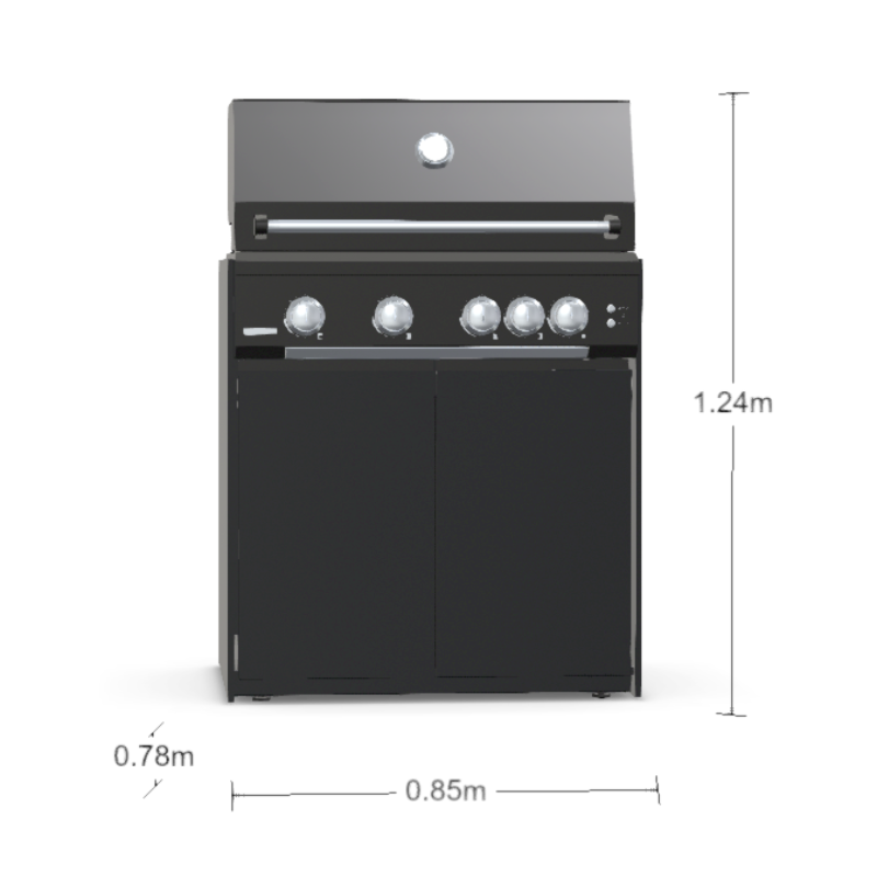 Fontana Ignes 4 Burner Gas BBQ