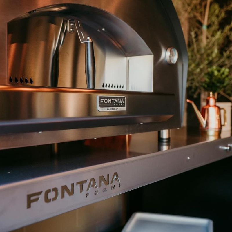 Fontana Forni Marinara Pizza Oven Dual Fuel Countertop 