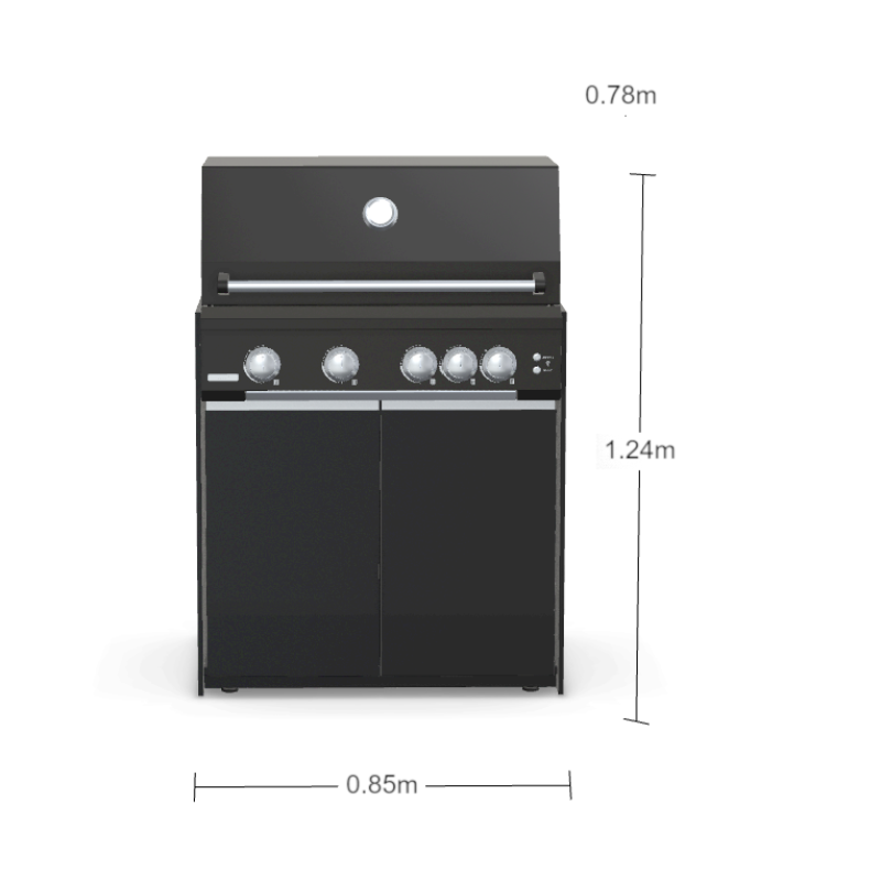 Fontana Ignes 4 Burner Gas BBQ