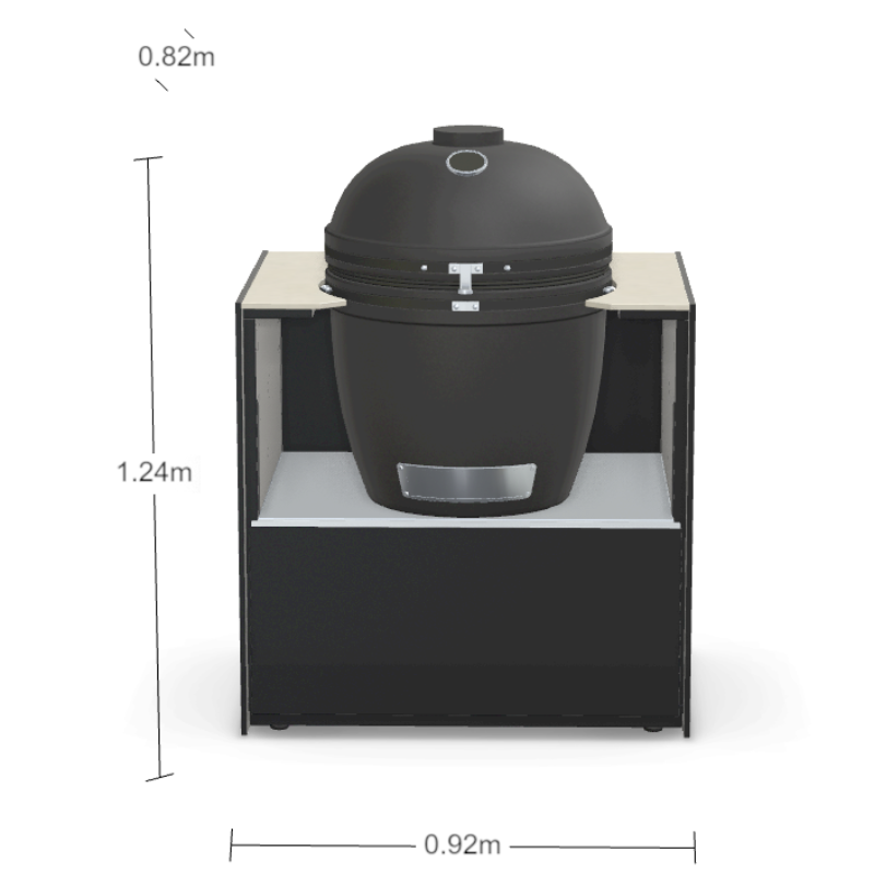 Fontana IGNES Kamado Charcoal Grill - Modular Outdoor Kitchen
