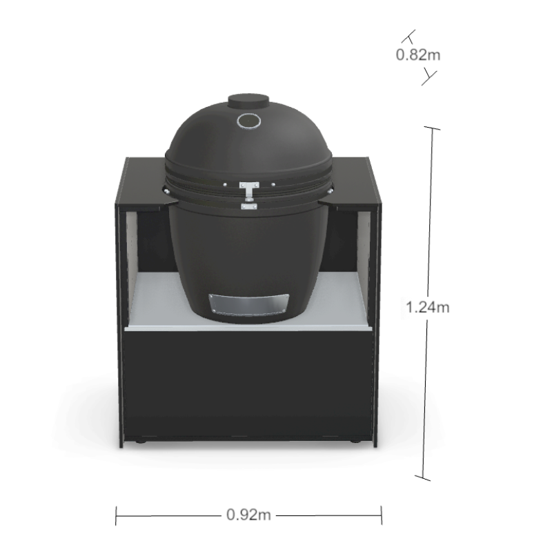 Fontana IGNES Kamado Charcoal Grill - Modular Outdoor Kitchen