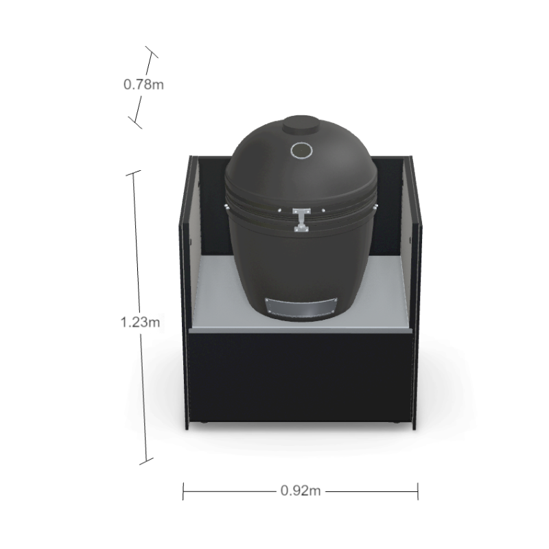 Fontana IGNES Kamado Charcoal Grill - Modular Outdoor Kitchen