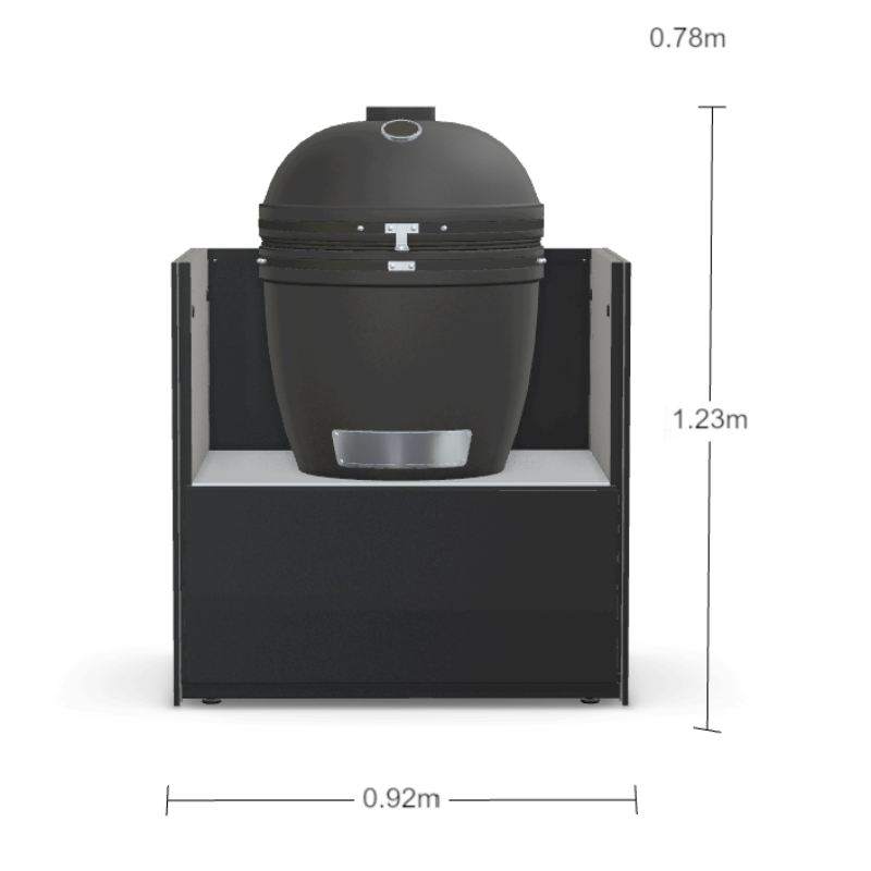 Fontana IGNES Kamado Charcoal Grill - Modular Outdoor Kitchen