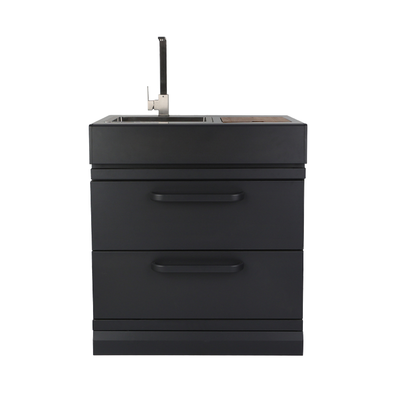 GRLLR Modular Outdoor Kitchen - Stove Unit, Sink Unit and Fridge Unit